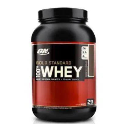 Whey Protein Gold Standard 100% Rich Chocolate - Optimum Nutrition R$126