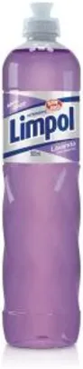 Detergente Limpol Lavanda 24x500ml | R$ 2