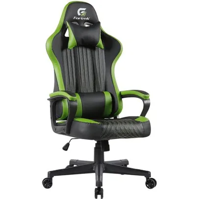 [Ame R$ 299,99/ SC R$ 209,99] Cadeira Gamer Fortrek Vickers Preto/Verde