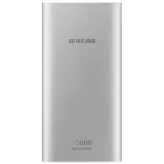 Carregador Portátil Samsung USB Tipo C, 10.000 mAh, Fast Charge - R$90