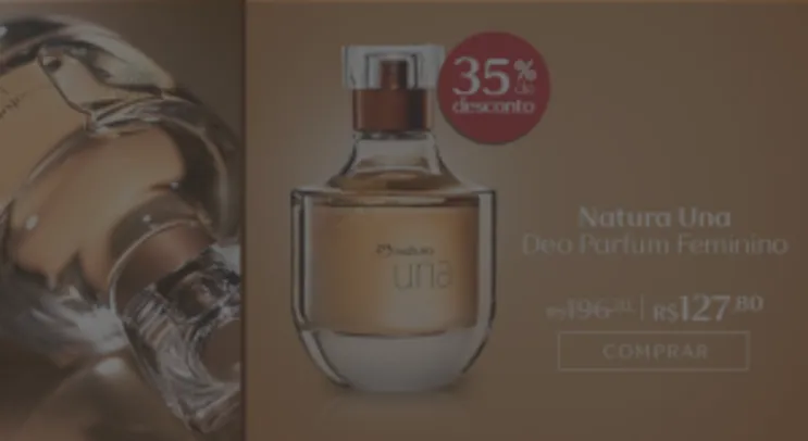 [Natura] Natura Una Deo Parfum Feminino - 75ml R$ 115
