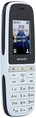 Celular Up Play Dual Chip Mp3 Com Câmera Branco - Multilaser - P9077