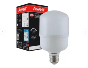 Lâmpada LED Avant | 20W, Branca, E27, 6,5K, 1600 Lúmens, Normatizada, Bivolt