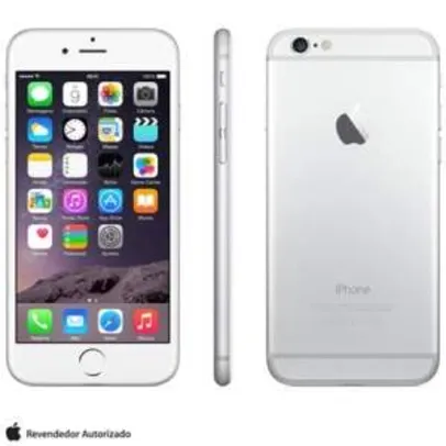 [Fast Shop] iPhone 6 Silver - R$ 2.677,36