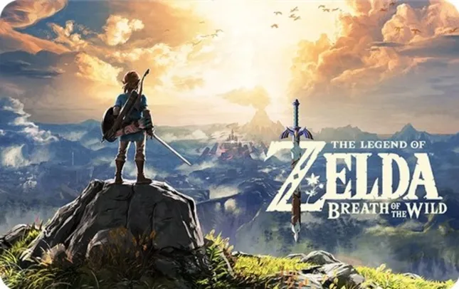 Gift Card Digital The Legend of Zelda: Breath of the Wild para Nintendo Switch | R$259