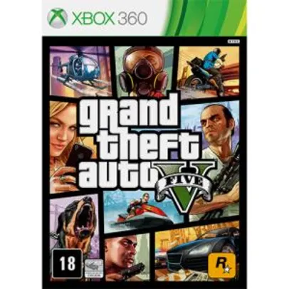 [Retirada em Loja] Game Grand Theft Auto V - Xbox 360 R$50