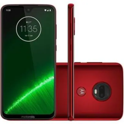(CC Submarino) Smartphone Motorola Moto G7 Plus 64GB Dual Chip Android Pie - 9.0 Tela 6.3" 1.8 GHz  4G 16MP F1.7 + 5MP F1.9 (APP da loja)