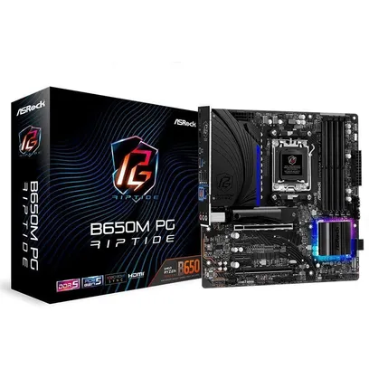 Foto do produto Placa Mãe Asrock B650M Pg Riptide Socket Amd AM5 / Ddr5