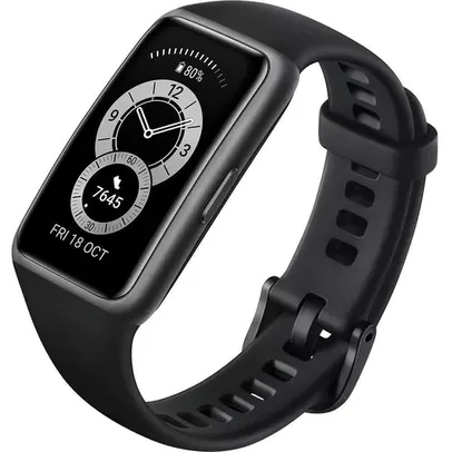 (AME R$ 119) Smartwatch HUAWEI Band 6 tela AMOLED 