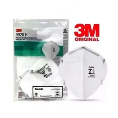 10 Máscara De Proteção Respiratória 3m 9920h - original 3M - Pff2 N95 