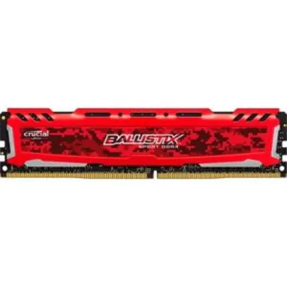 Memória Crucial Ballistix Sport LT 8GB 2666Mhz DDR4 CL16