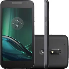 [ShopTime] Smartphone Moto G 4 Play Dual Chip Android 6.0 Tela 5'' 16GB Câmera 8MP - Preto - R$ 782,10