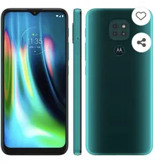 Smartphone Motorola Moto G9 Play Verde Turquesa 64GB, 4GB RAM | R$1034