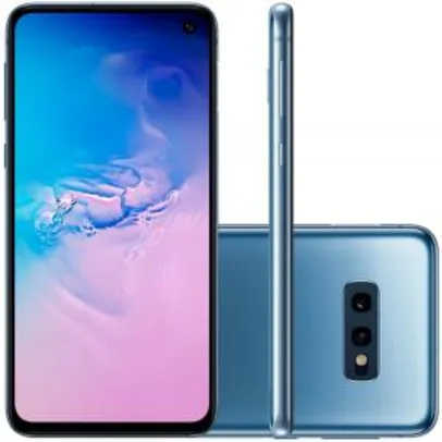 Smartphone Samsung Galaxy S10E Tela 5,8" 128GB Azul - R$ 2.051,14