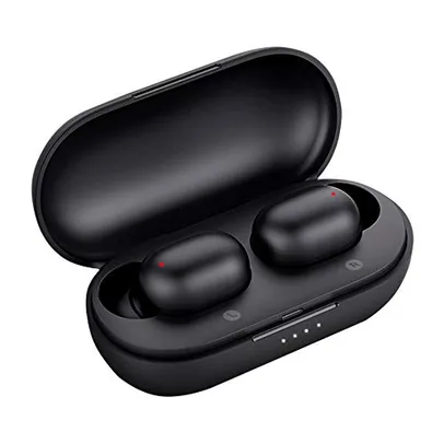 Fone de Ouvido Bluetooth GT1 Pro Earbuds Haylou Preto,Fone de Ouvido com microfone, Controle de toqu