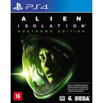 Game - Alien Isolation - Nostromo Edition - PS4 | R$90