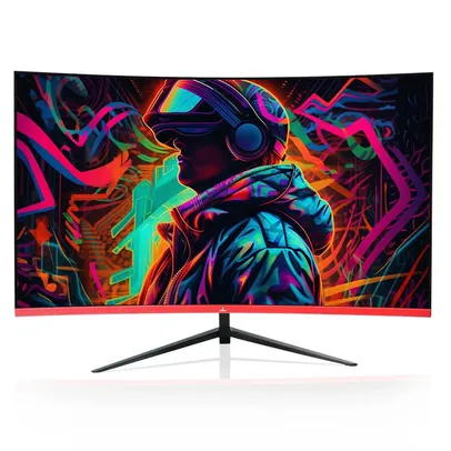 Monitor Gamer Curvo 27 polegadas, Concórdia LED Full HD, 100Hz, HDMI, VGA - Cz270f