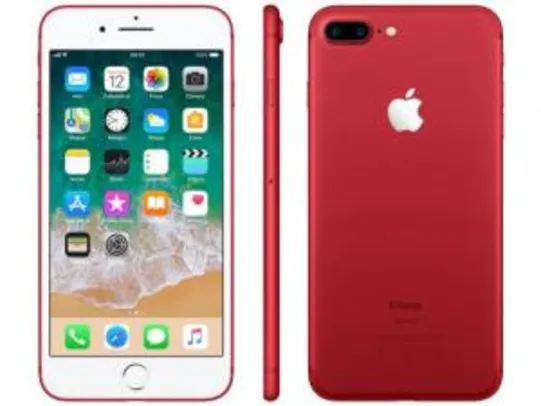 iPhone 7 Plus 128GB Tela 5,5" - Smartphone Apple - Vermelho