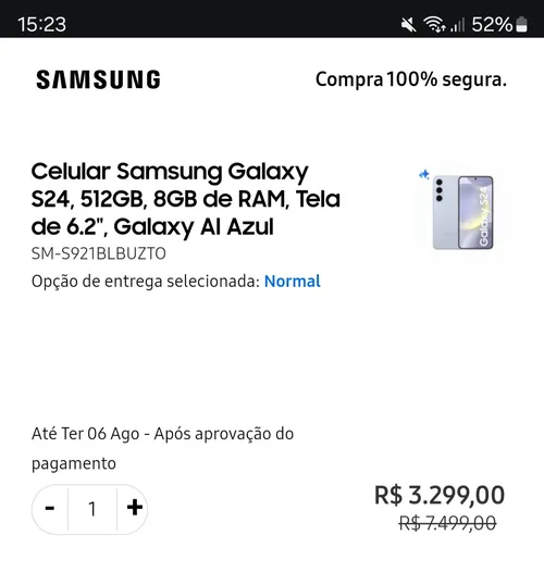 Imagen na descrição da promoção