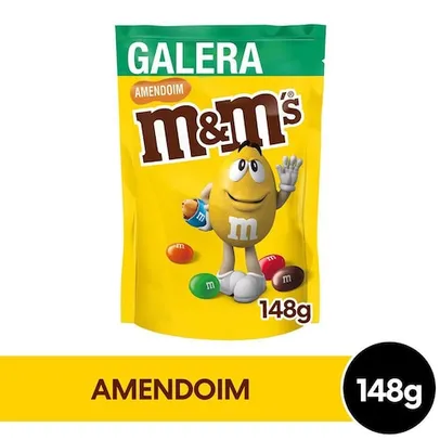 Chocolate M&M`S Amendoim Para A Galera 148g