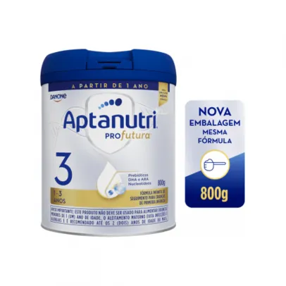 Fórmula Infantil Aptanutri Profutura 3 800g comprando 3 sai a R$44,50 cada