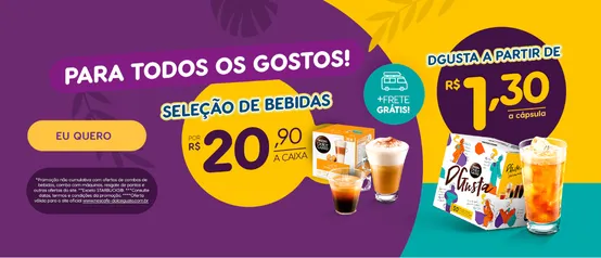 Cápsulas Nescafé Dolce Gusto