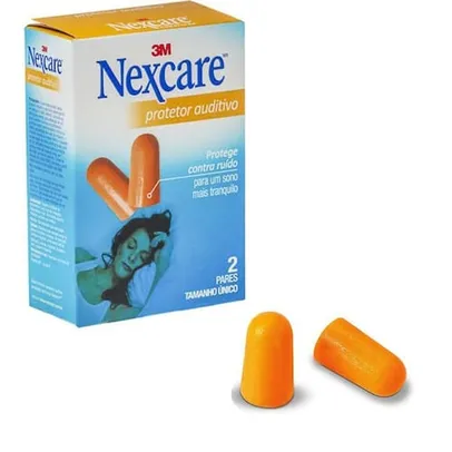 Protetor auricular nexcare 2 pares - protetor auricular para dormir – protetor auditivo