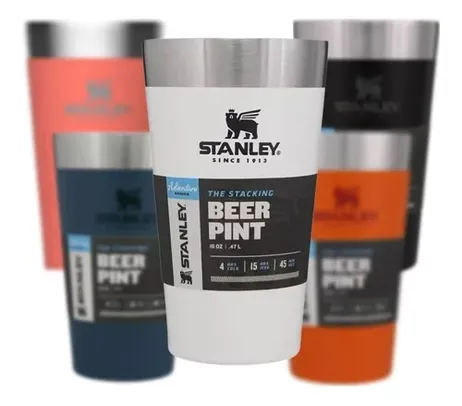 Copo Stanley Termico Cerveja Sem Tampa Aço Inox 473ml