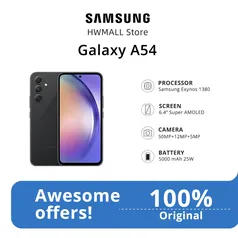 [APP/BR] Smartphone Galaxy A54 5G, 8GB 128GB