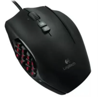 Mouse Gaming Laser 8200dpi G600 LOGITECH - R$ 222