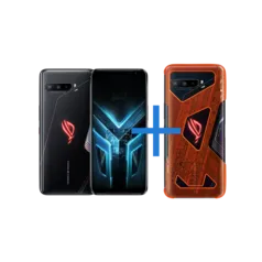 Smartphone ASUS ROG Phone 3 12GB/128GB Preto + ASUS Acessório ROG Phone 3 Neon Aero Case