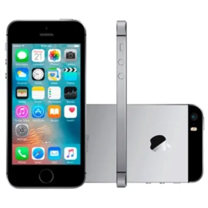 iPhone SE 16GB iOS 9 e 12mp - R$1.919,25