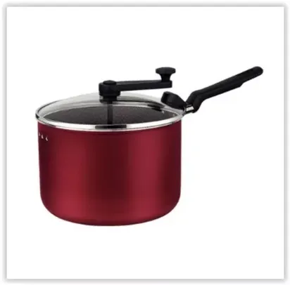 Pipoqueira Tramontina Loreto em Alumínio com Revestimento em Antiaderente 20cm 3,5L - Vermelho