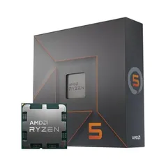 Processador AMD Ryzen 5 7600X AM5 5.3GHz 38MB Cache Radeon Graphics C/ Vídeo S/ Cooler - 100-100000593WOF