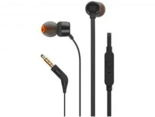 Fone de Ouvido Intra Auricular JBL - com Cabo P2 T110 - R$37