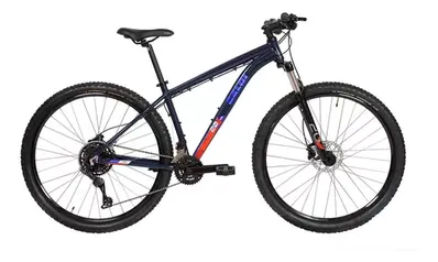 Bicicleta Caloi Explorer 20 - K7 Câmbio Microshift 18v, Freio Hidráulico, Susp. 100mm c/ Trava