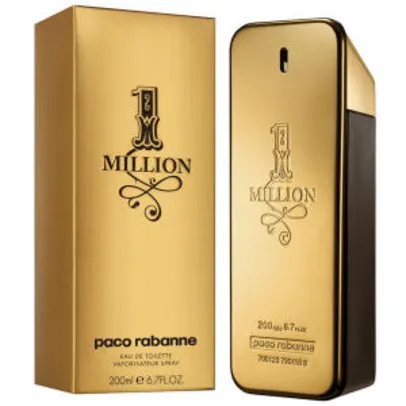 Perfume One Million Masculino Paco Rabanne Eau de Toilette 200ml - R$ 348
