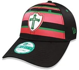 BONE 940 PORTUGUESA FUTEBOL ABA CURVA PRETO NEW ERA R$ 20