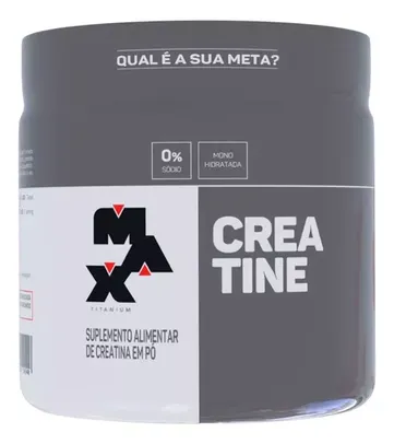 Creatina Monohidratada 300g Max Titanium