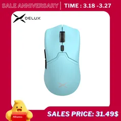  Mouse Sem Fio Delux M800 Pro, Sensor PAW339