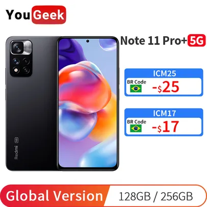 Smartphone Xaomi Redmi Note 11 pro+ 5G 6/128GB