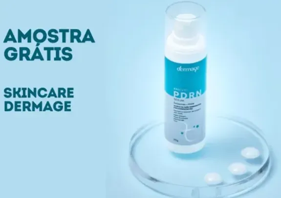 [SP] Garanta a Nova Amostra Grátis Sérum Dermage: Exocare PDRN para Rejuvenescimento da Pele