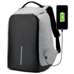 Mochila Anti-furto Com Compartimento P/laptop - R$79