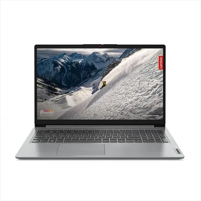Foto do produto Notebook Lenovo Ideapad 1i i3-1215U 4GB 256GB Ssd Linux 15.6 82VYS00600 Cloud Grey