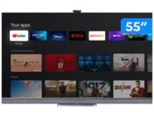 Smart TV 55”4K Mini LED TCL 55C825 VA 120Hz