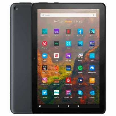 Product photo Tablet Amazon Fire HD10, 3GB De RAM, 32GB, Tela 10.1'', Preto