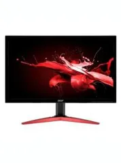 Monitor Gamer Acer LED 23.6´ Full HD, HDMI/DisplayPort, Free Sync, 165Hz, 0.5ms, Inclinação Ajustável, Preto/Vermelho - KG241Q Sbiip