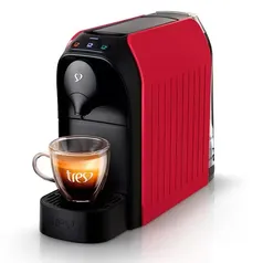 Cafeteira Expresso Passione TRES 3 Corações Vermelha 220V