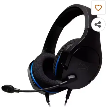 Headset Gamer HyperX Cloud Stinger Core HX-HSCSC-BK para PS4, Xbox One e Nintendo Switch