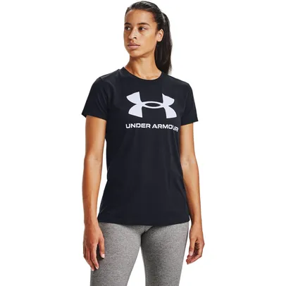 Camiseta de Treino Feminina Under Armour Live Sportstyle Graphic SSC